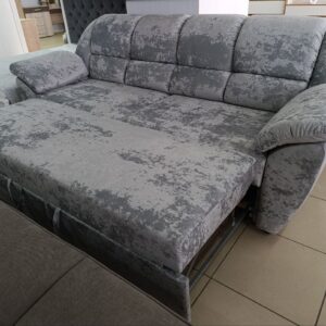 Диван Афина прямой 711 краш 39 серый 1